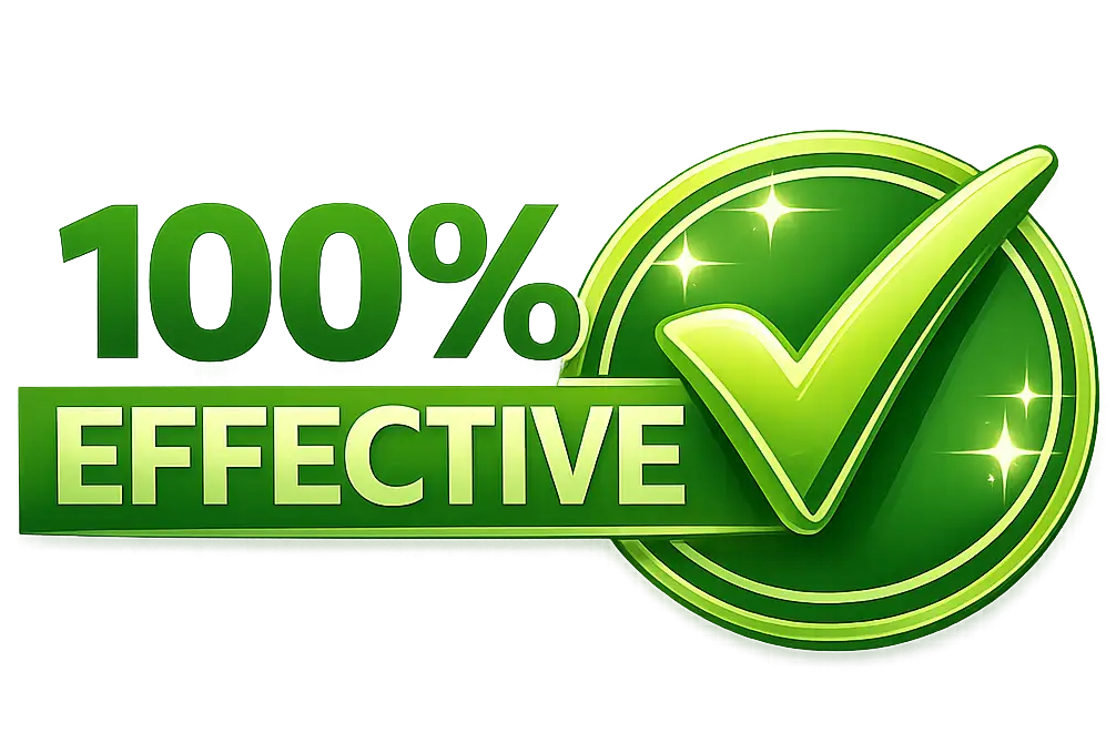 100%-Effective